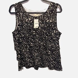J. Crew sleeveless silk top